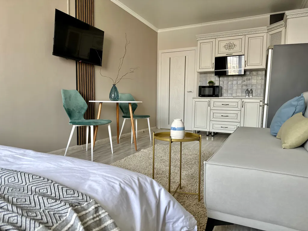 Студия Оазис с видом на Коктобе