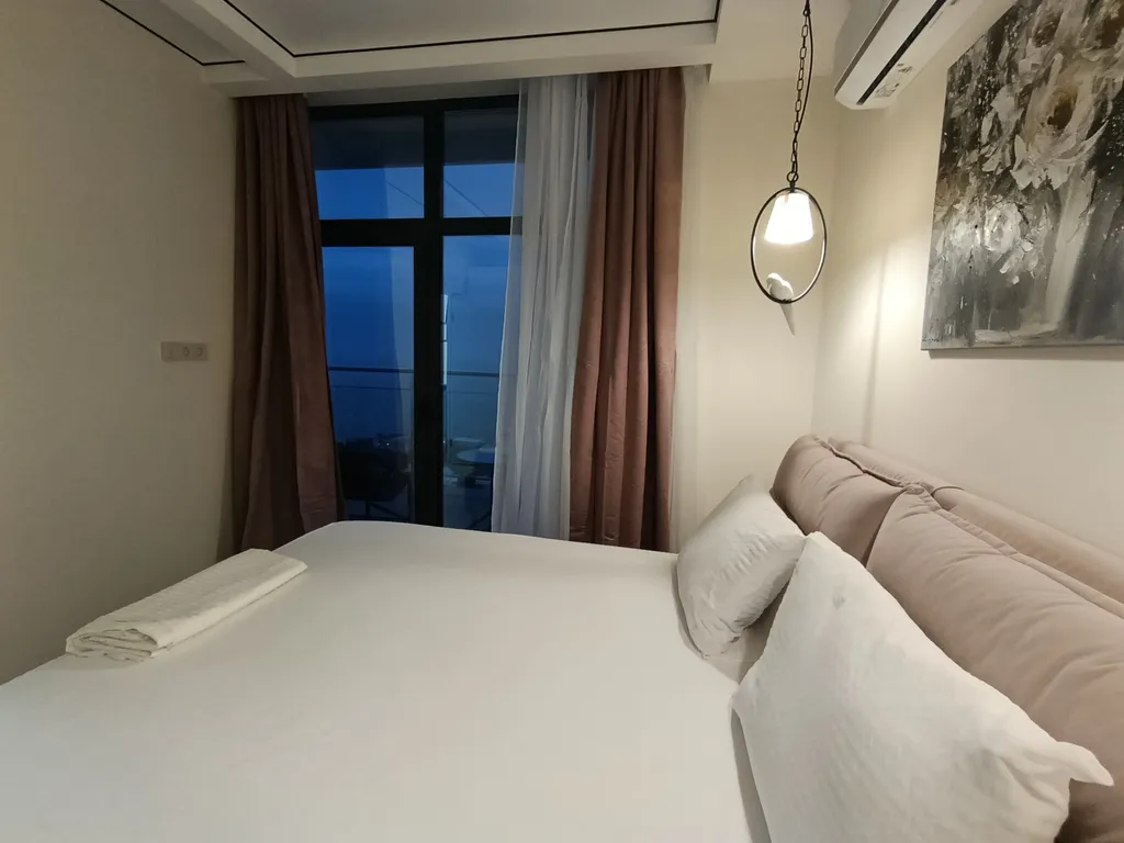 Апартаменты со спальней, лучший вид на море с 16 этажа