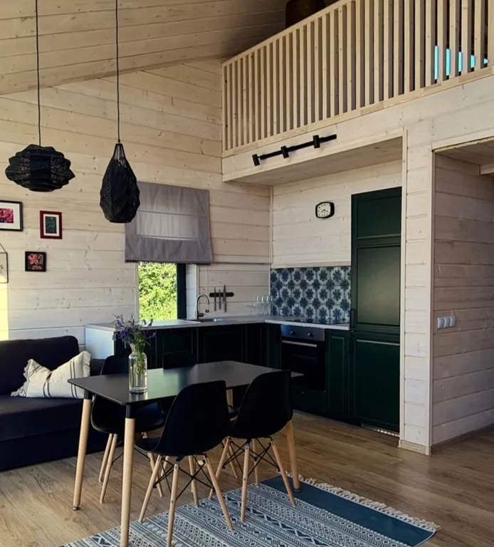 Лодж Ukko 75 кв.м на берегу Онежского озера