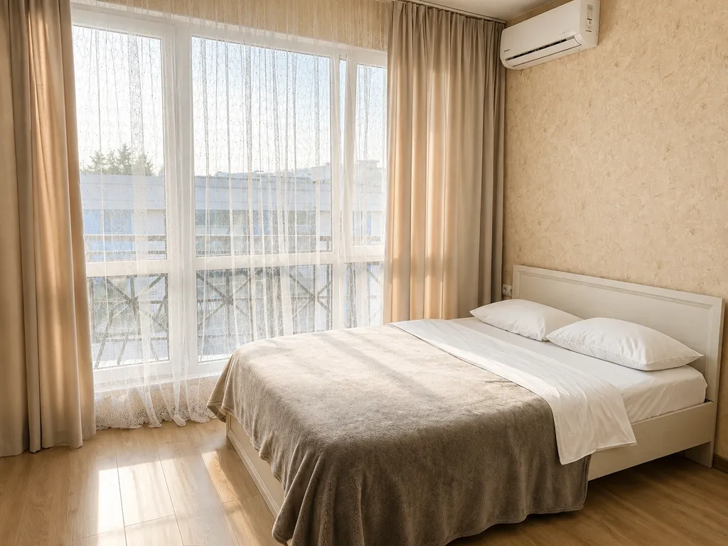 Семейный апартамент с балконом City plaza, Адлер