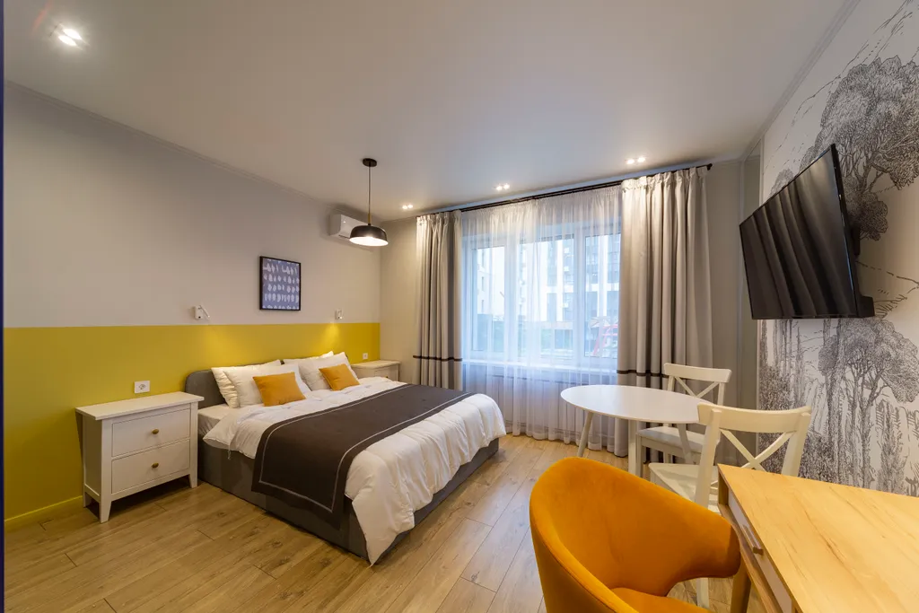 Квартира Квартира Уютная студия для комфортного проживания — Самара