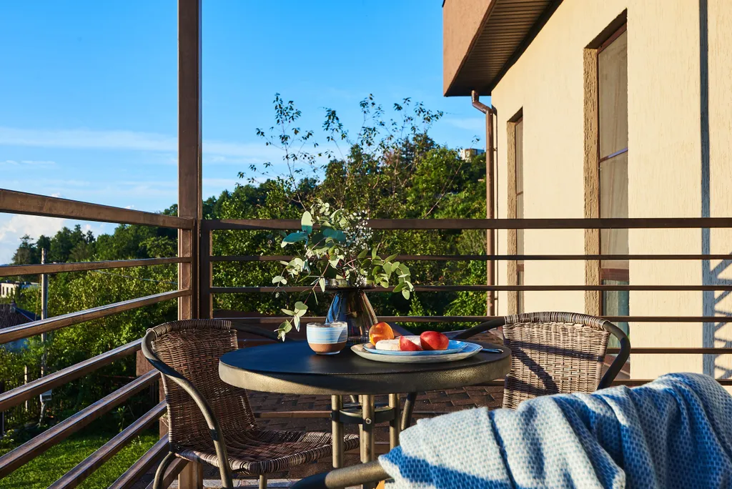 Видовой коттедж с бассейном и сауной