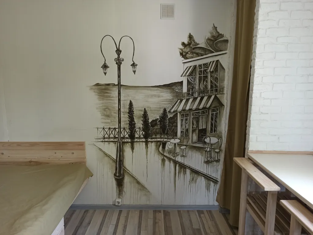 Морской бульвар - уютная комната на Фиоленте с двуспальной кроватью