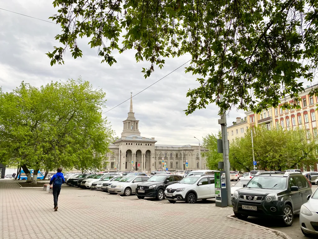 Квартира Квартира Уютная студия на центральной набережной города — Красноярск