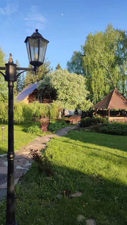 Этно-юрта в усадьбе Золотой лев