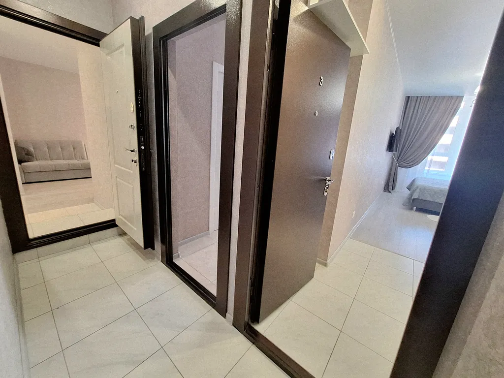 Трехкомнатная квартира с видом на Кубань