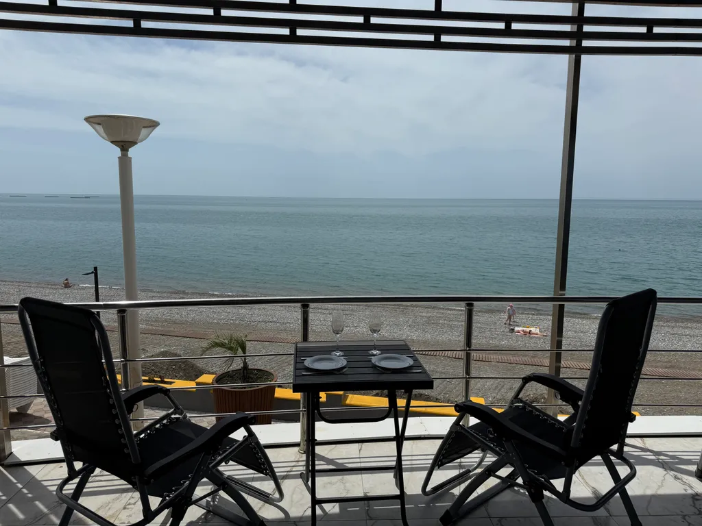 Квартира Квартира Vip студия с террасой и шезлонгами — Лазаревское