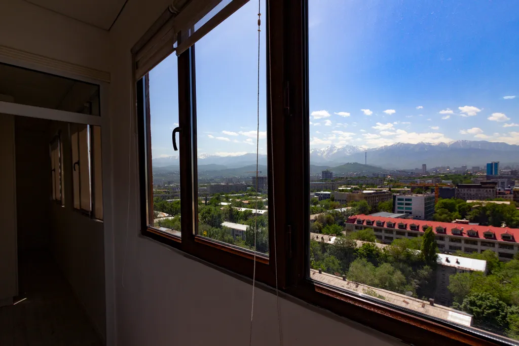 Квартира Апартаменты с панорамным видом на город и горы — Алматы