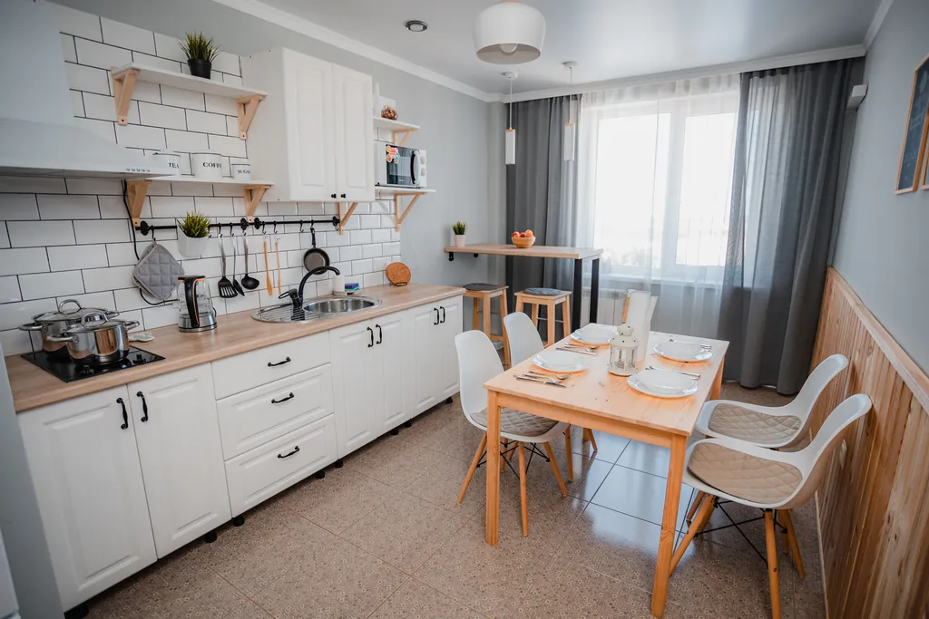 Семейные 2-комнатные апартаменты Сканди с видом на горы