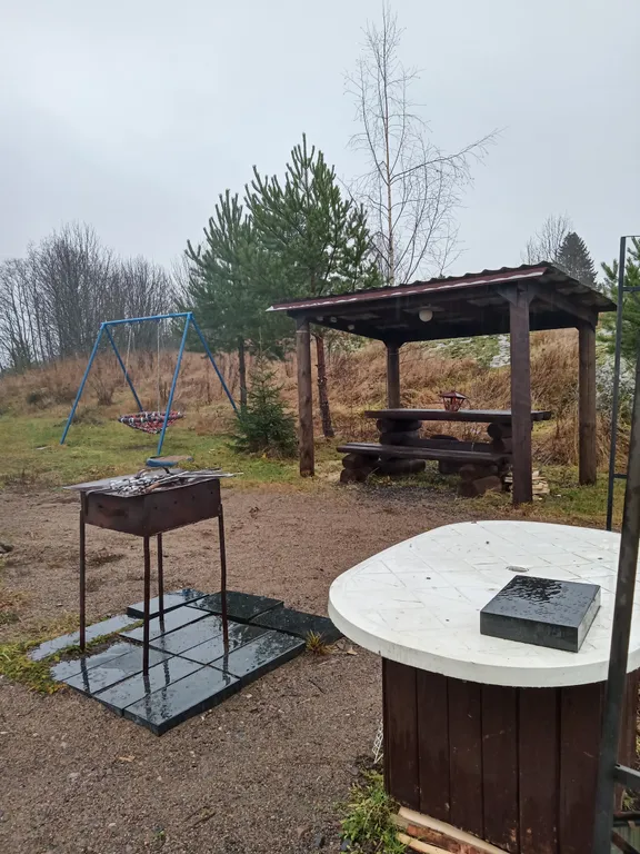 Дом c финской дровяной сауной и отдельной баней в Карелии