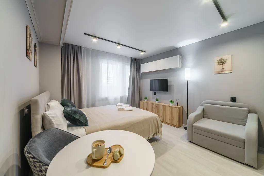 Комфортная студия рядом с Ледовым дворцом