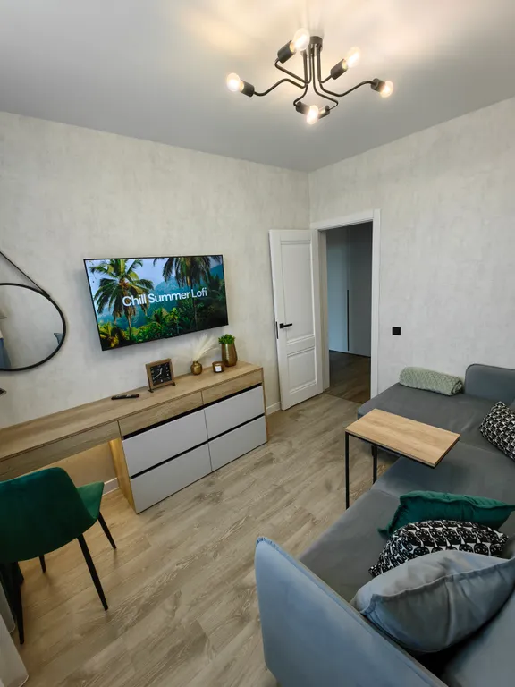 Двухкомнатный апартамент Family inn с кондиционером