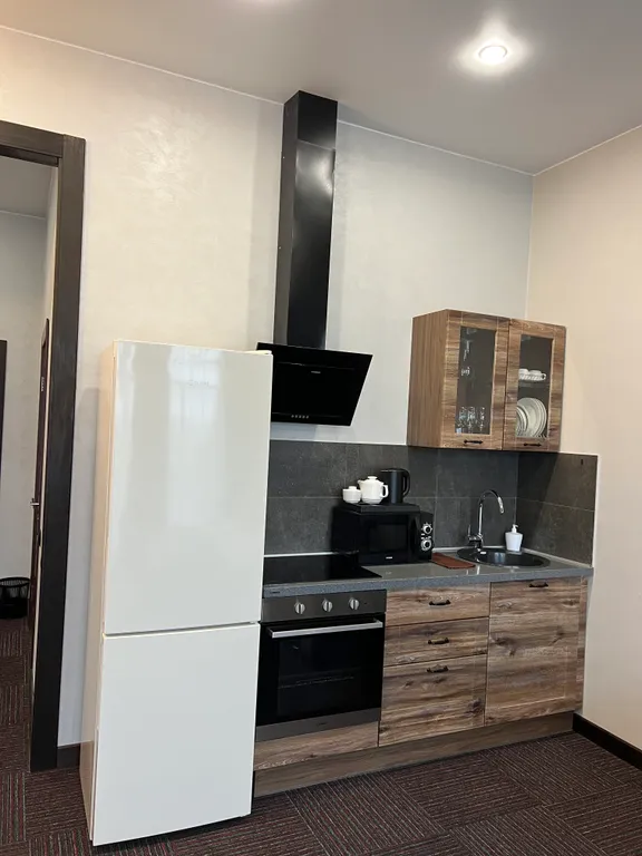 Большая студия с красивым видом