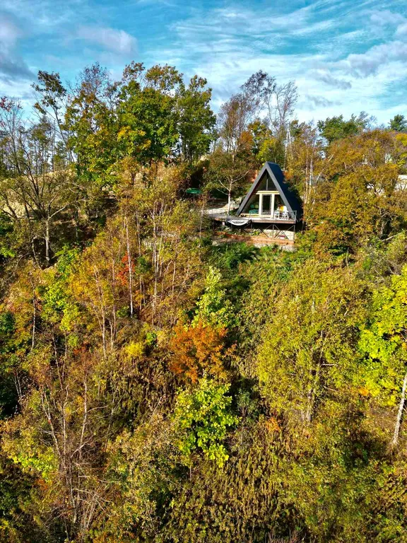 Уютный дом A-frame