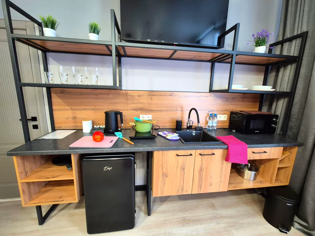 Студия с личной сауной в центре города