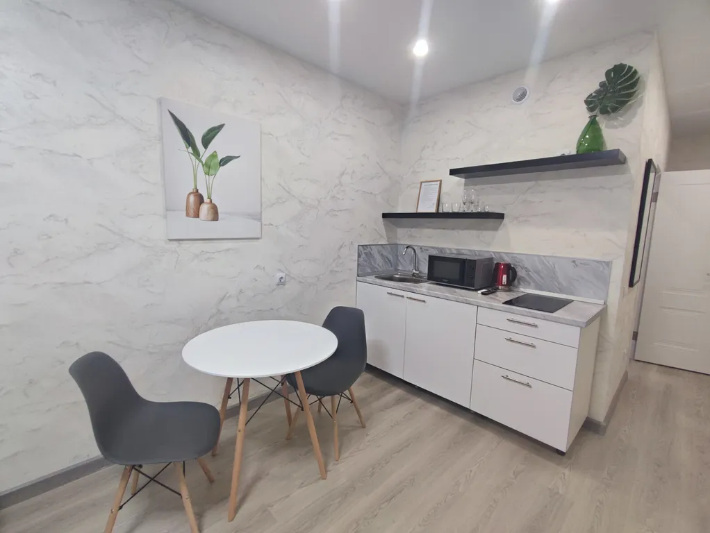 Квартира студия с новым ремонтом