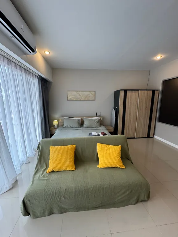 Большая студия chic condo 102 около пляжа карон