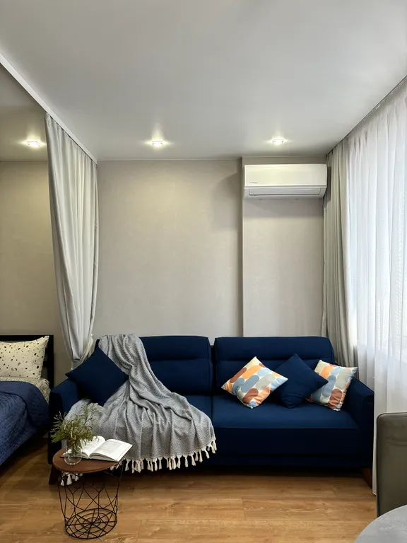 Гостеприимная квартира-студия в центре города в 5 минутах до набережной