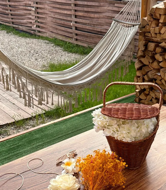 Дом с баней и чаном на дровах