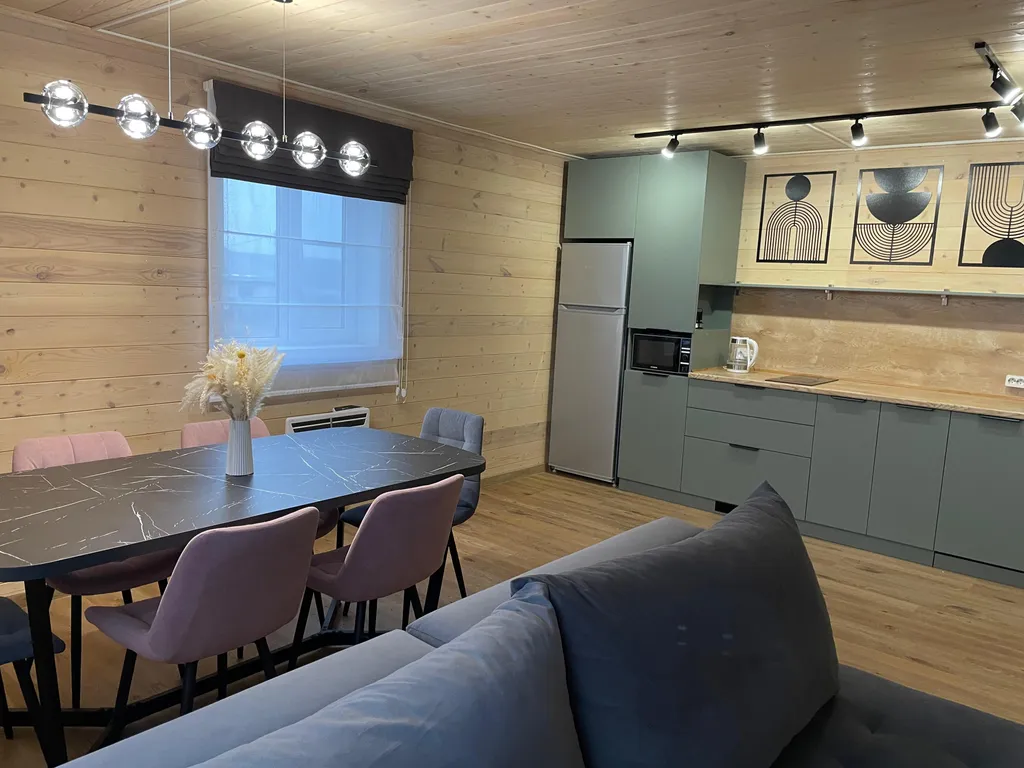 Уютный дом с русской баней и горячей купелью