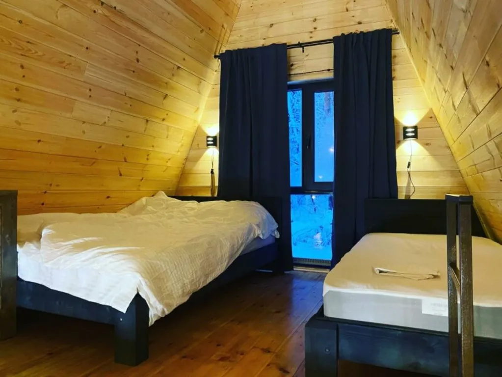 Коттедж Коттедж A-Frame в лесу — Архыз