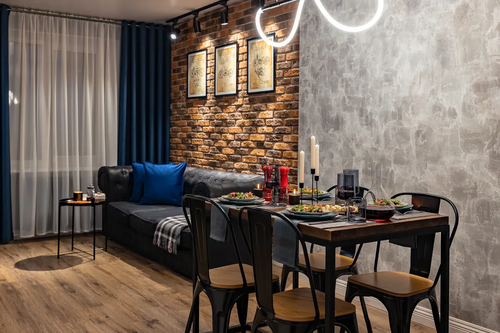 Популярная квартира в центре Британский лофт