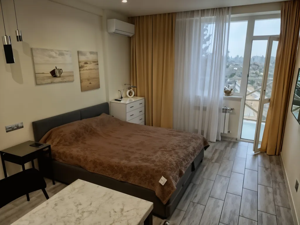 Квартира Уютные апартаменты на берегу моря в парке Победы — Севастополь