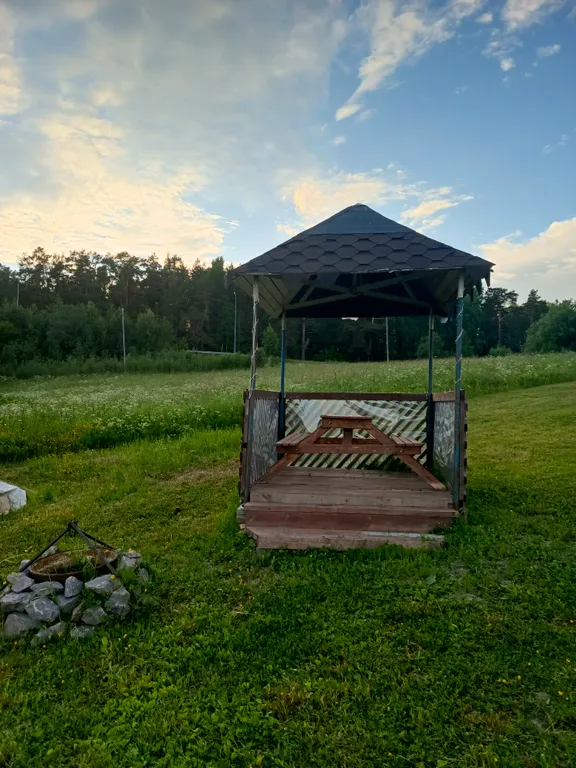 Дом в стиле A-Frame с сауной