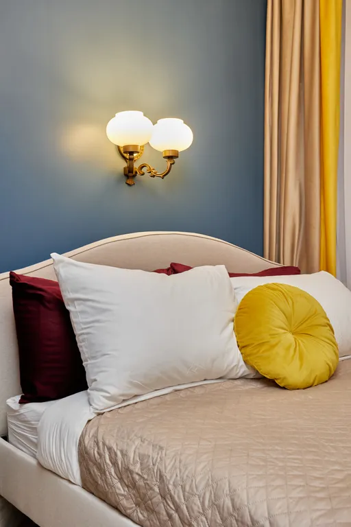 Квартира Квартира Уютная студия Терракотта — Санкт-Петербург