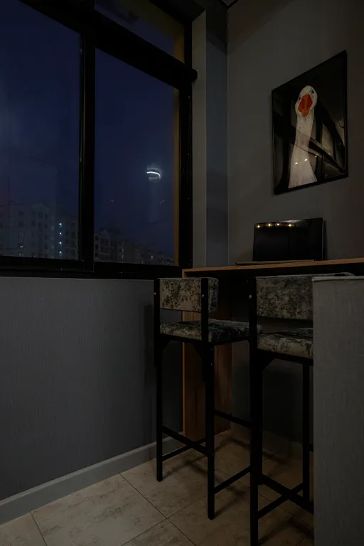 Luna Moscow — дизайнерская квартира с зеркальной мозаикой возле кровати