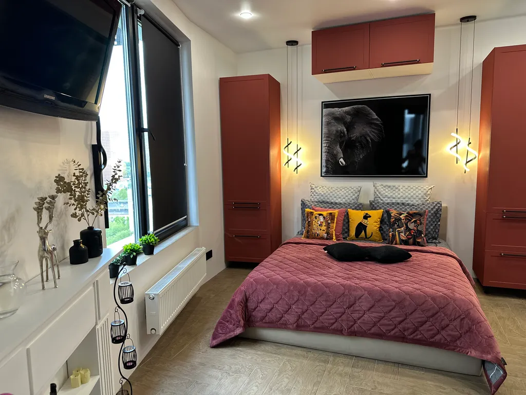 Квартира Квартира студия бизнес класса у реки — Москва