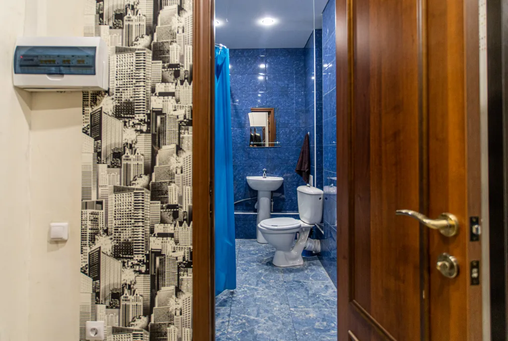 Современная студия в монолитном доме