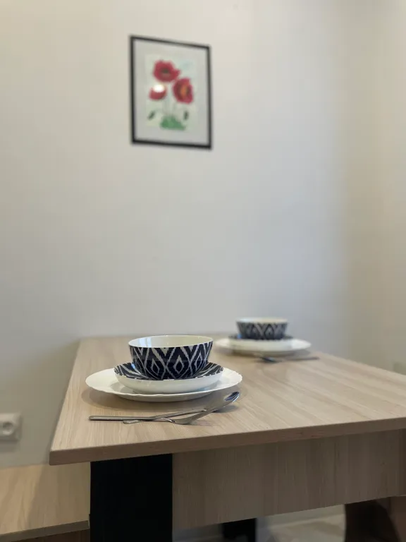 Квартира с двумя двухспальными кроватями