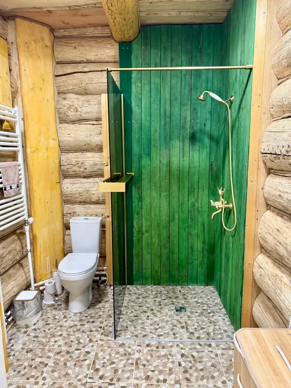 Коттедж Коттедж Шале из сухого бревна — Красное Село