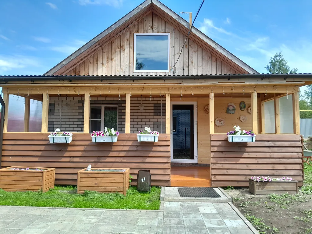 Уютный домик с баней