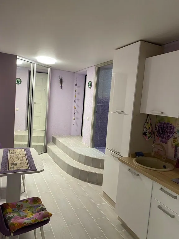 Лавандовый домик в сердце города