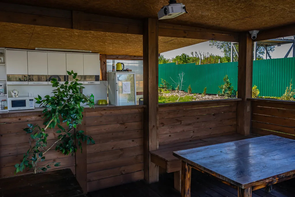 Дом для отдыха с выходом в реку