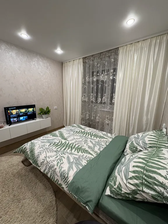 Уютная квартира с прекрасным видом на город и Каму