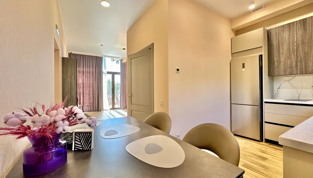 Таунхаус Фламинго, лесная зона, подогреваемый бассейн