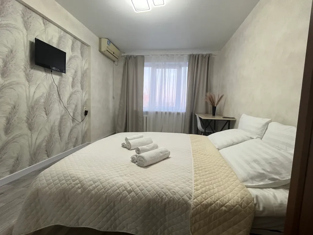 Уютная солнечная квартира с большой лоджией и видом на весь город