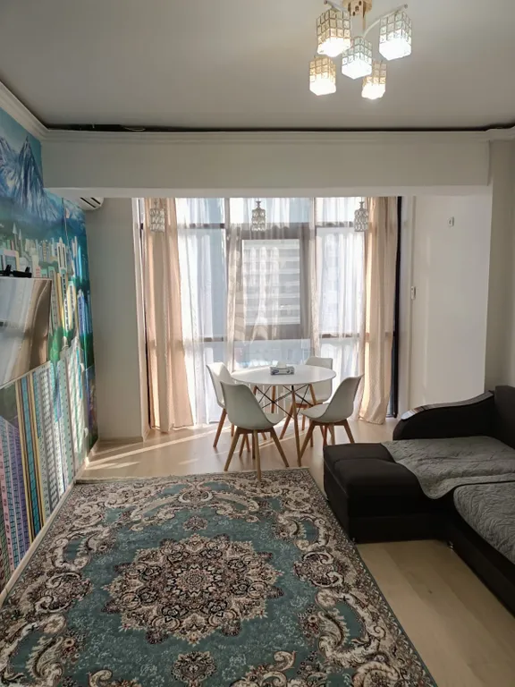 Евродвушка в элитном районе с видом на горы Коктобе