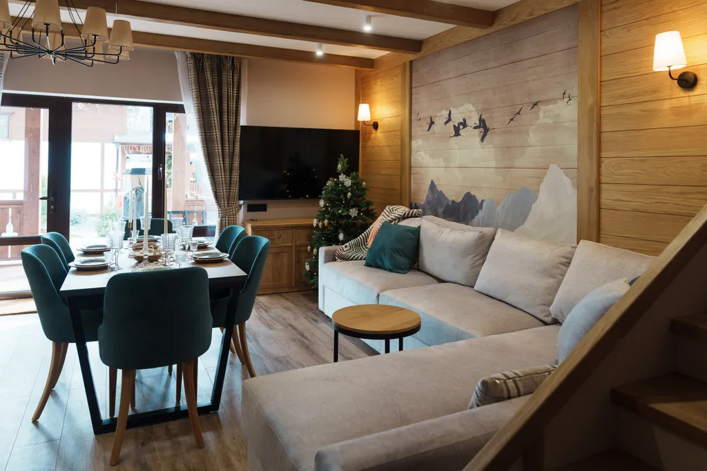 Коттедж Шале №1 (2-этажа) 100м² до 7 мест — аренда посуточно в Архыз