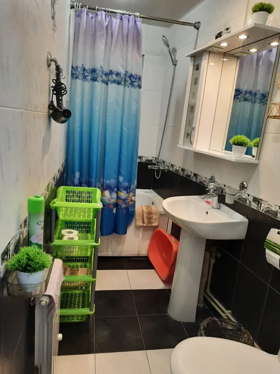 Квартира Квартира Семейный двухкомнатный номер с кухней на 5х гостей — Адлер