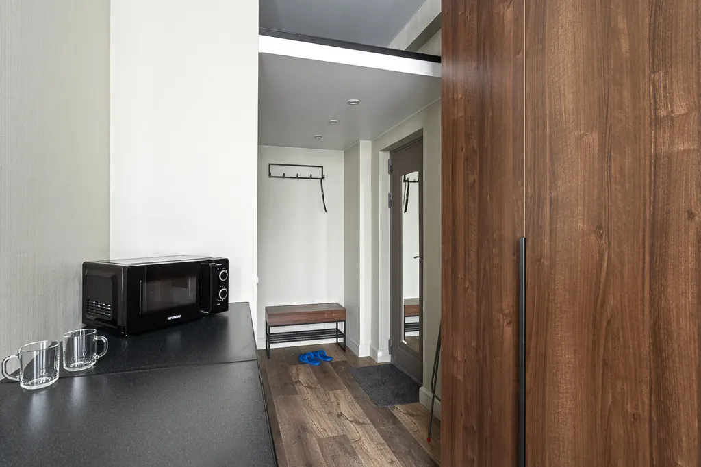 Квартира Квартира Новая и уютная студия в ЖК Шереметьевский — Москва