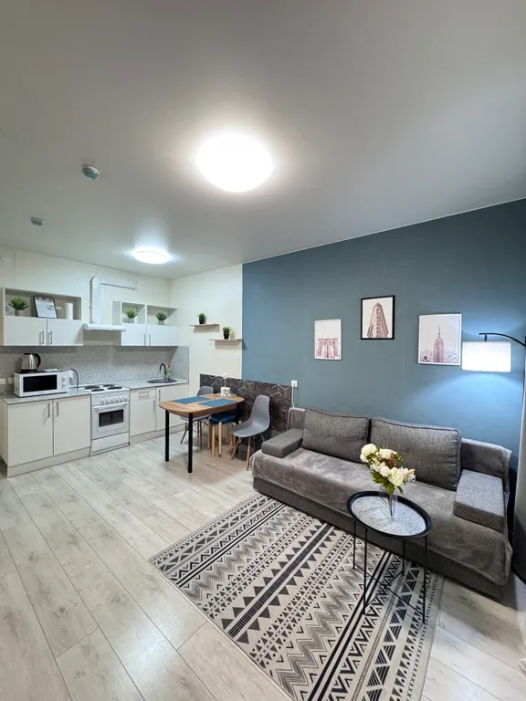 Уютная евродвухкомнатная квартира у Планеты