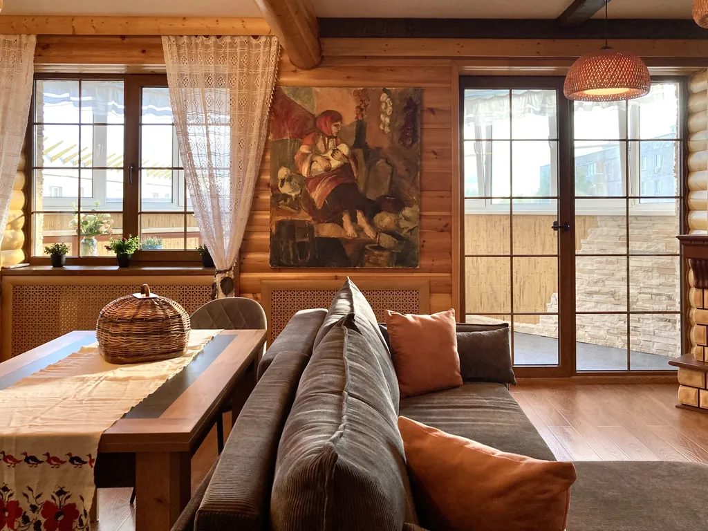 Уникальная квартира-изба в ЖК Звёздный