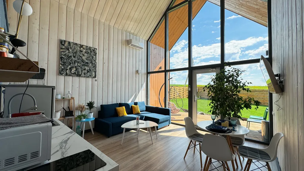 Панорамный домик Барн большой 2