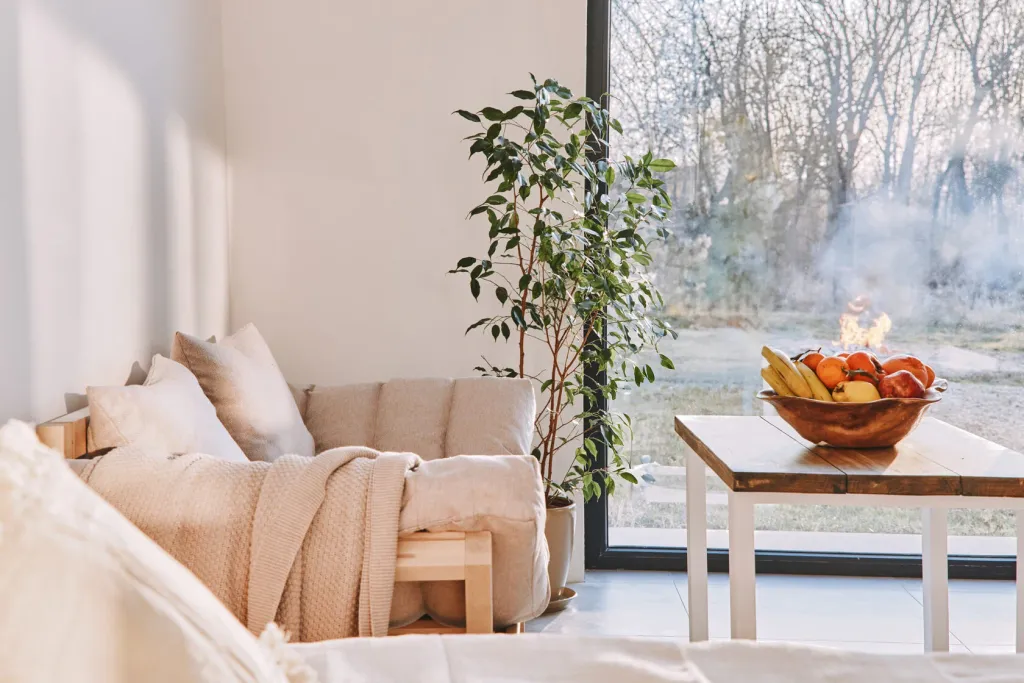 Коттедж Дом в скандинавском стиле в лесу — Ильский