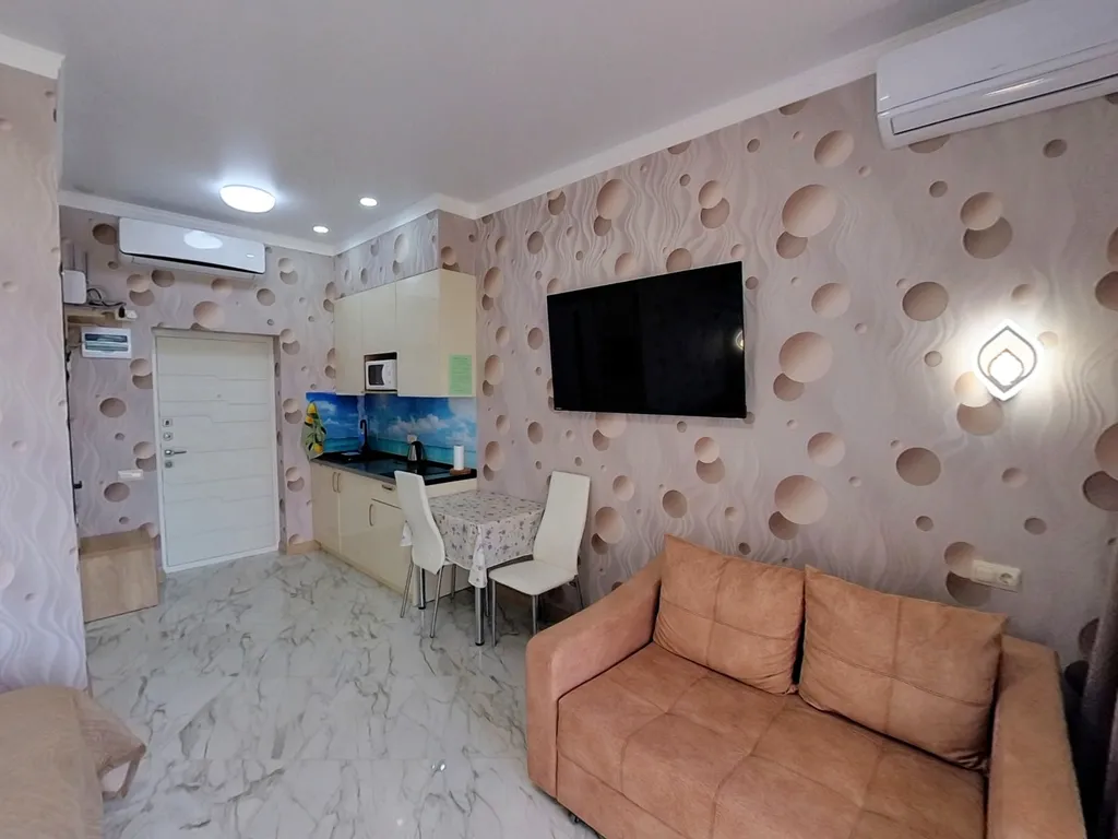 Квартира Квартира Апартамент мечты с прямым видом на море с просторного балкона — Лазаревское