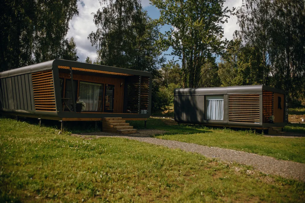 Коттедж Модульный дом с двумя спальнями — аренда посуточно в Лахденпохья